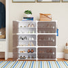 6 Tier Shoe Storage Cabinet with Removable Shelves