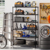 4/5/6-Tier Wire Shelving Unit Adjustable Metal Storage Shelves with V-shaped Shelving Rack-6-Tier