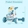 6-in-1 Baby High Chair and Montessori Baby Walker Combo