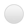 60 CM Round LED Bathroom Mirror Wall-mounted Backlit Vanity Makeup Mirror with 3 Light Colors