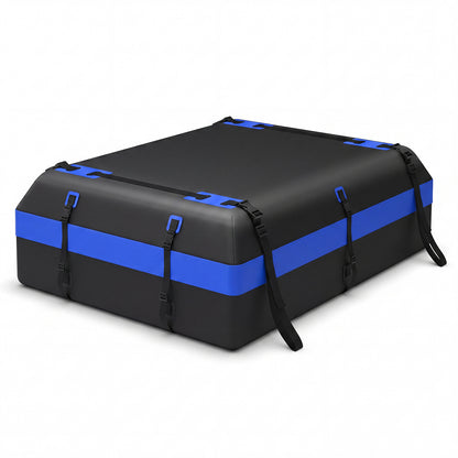 600L Waterproof Rooftop Cargo Carrier Bag Luggage Lock-Navy