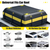 600L Waterproof Rooftop Cargo Carrier Bag Luggage Lock-Yellow
