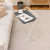 60CM Folding Computer Desk with Tablet Bracket-Grey