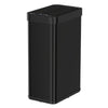 60L Trash Can with 2 Wing Lids Slim Automatic Touchless Waste Bin-Black