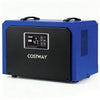 60L Crawl Space Dehumidifier with Drain Hose and 24H Timer-Blue