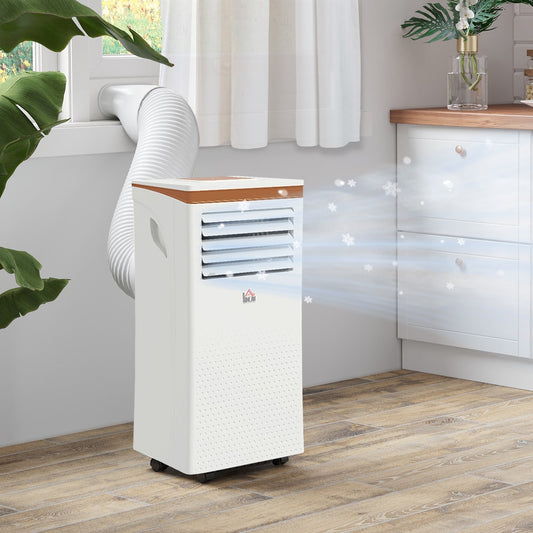 HOMCOM Portable Air Conditioner 10000 BTU in White