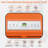 63L Efficient Commercial Dehumidifier with 264.86 CFM air flow 24H Timer and Auto Defrost