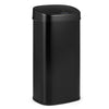 68L Trash Can with Dual-Zone Design Automatic Touchless Garbage Can-Black