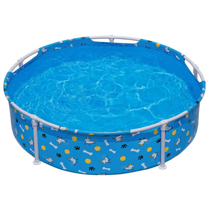 Bestway Above Ground Pet Play Pool 122 x 30.5 cm Round for Blue 4