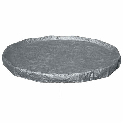 Bestway Pool Cover Ø3.66 m Round Polyester Grey 3