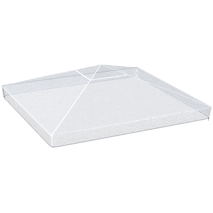 Outsunny 3 x 3 (m) Gazebo Protective Cover, Waterproof Cover for Gazebo, Canopy, and Tent