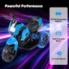 6V Kids 3-Wheel Ride on Motorbike with LED Headlight for Boys Girls Aged 37-72 Months-Navy