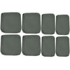 Outsunny Replacement Cushion Cover Garden Rattan Patio Furniture Seat Cover Polyester Outdoor Deep Grey- No Cushion Included