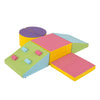 6 Pieces Toddler Climbing Toys with EPE Foam and PU Leather Cover
