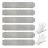 6-Pack 600 cm Galvanized Metal Landscape Edging for Lawn Pathway