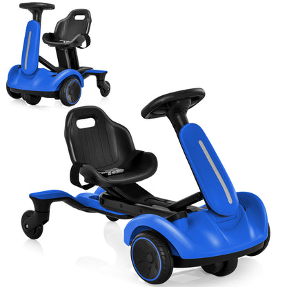 The kids electric cars shown from two different angles against a plain white background