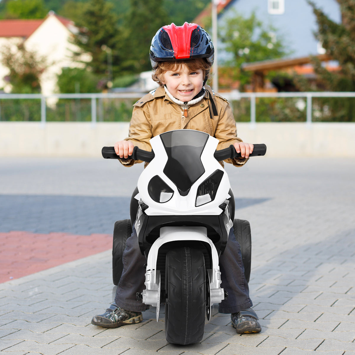 6V Kids Ride on Motorcycle in Black
