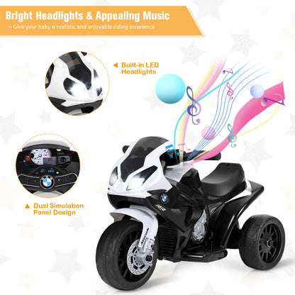 6V Kids Ride on Motorcycle in Black