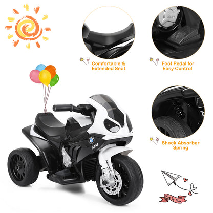 6V Kids Ride on Motorcycle in Black
