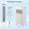 7000 BTU Portable Air Conditioner with Sleep Mode and 24H Timer-White