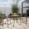 70cm Patio Square Bar Table Outdoor Bar Height Bistro Table