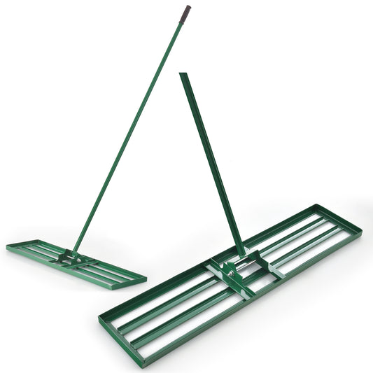 75/91/106 x 25cm Lawn Leveling Rak shown in two different sizes against a white background