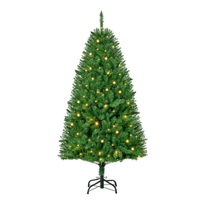 HOMCOM 5FT Christmas Tree in Green
