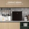 HOMCOM 35L Mini Freezer, -24â„ƒ to -14â„ƒ Temperature - Black