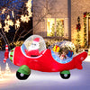 7.2 Feet Animated Inflatable Santa on Plane