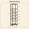 7-Tier Freestanding Wine Rack Liquor Storage Stand