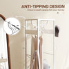 HOMCOM Multi-Storage Clothes Rack - White