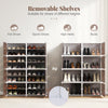 8 Tier Shoe Storage Cabinet with Removable Shelves