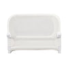 80 cm Long Adjustable Baby Bed Rail Guard with Extra Buckle-White