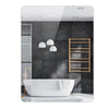 80 cm x 60 cm Rectangle LED Lighted Mirror Wall Mounted Mirror
