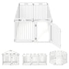 8-Panel 80CM Tall Plastic Dog Panel-White