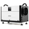 80L/Day Crawl Space Dehumidifier Commercial Dehumidifier with 3 Modes-Black