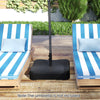 80 kg Patio Umbrella Base with 2 Sandbags and Dust-proof Cover