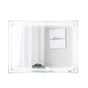 80 x 60 CM LED Bathroom Mirror with 3-Color Dimmable Lights