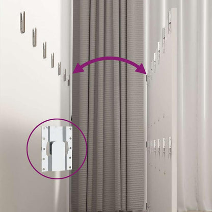 The wall headboard and its mounting brackets