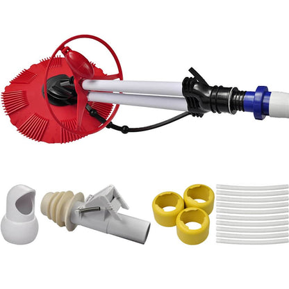 vidaXL Swimming Pool Accessories | Red, Black, White | Plastic, Rubber 2