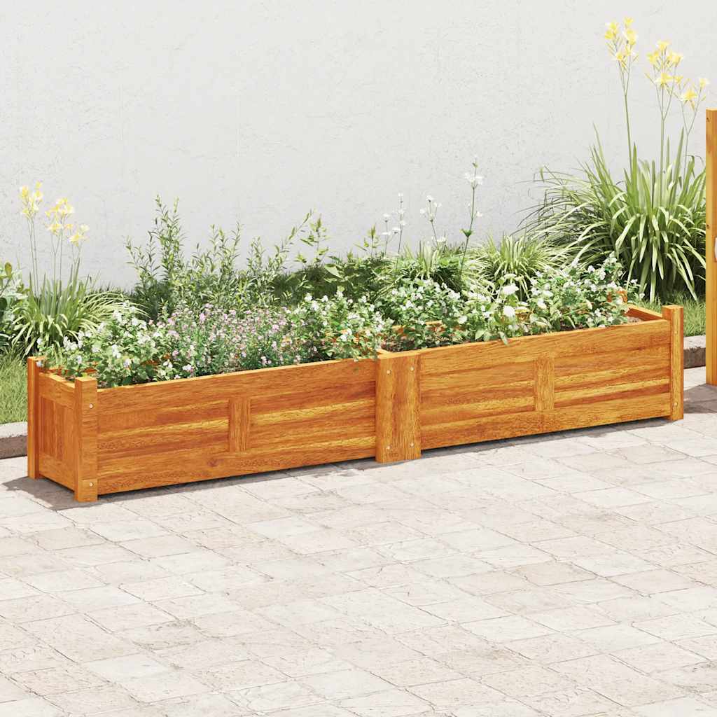 Garden Raised Bed Acacia Wood 150 cm 30 cm