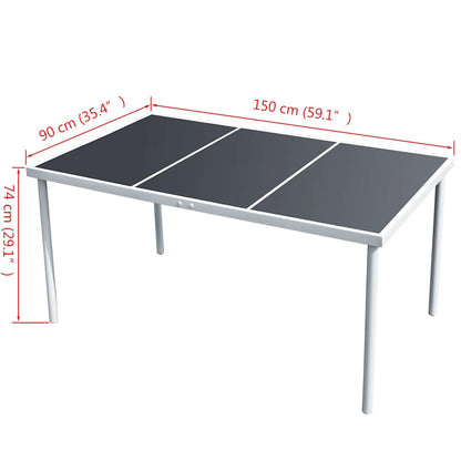 vidaXL Outdoor Dining Table | Durable | Dining Table | Rectangular 4