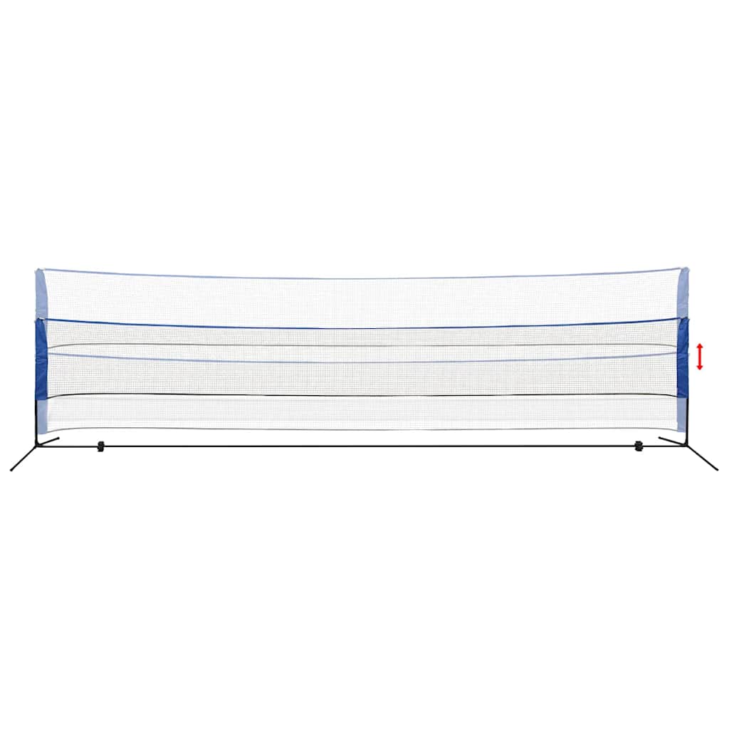 vidaXL Badminton Net with Shuttlecocks 600x155 cm 3
