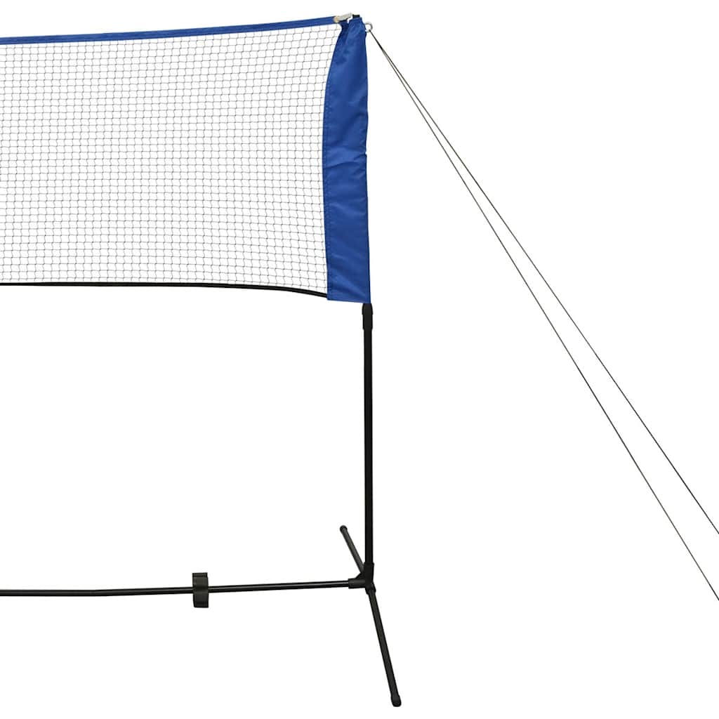 vidaXL Badminton Net with Shuttlecocks 600x155 cm 4