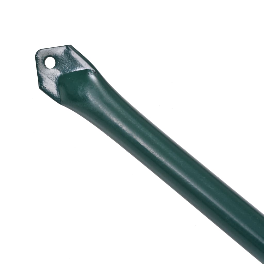 vidaXL Garden Post | Set of 10 | Green | Metal | Medium | Durable | Garden Post 3