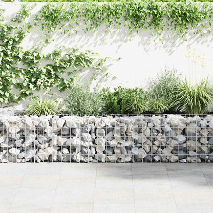 vidaXL Gabion Basket Galvanised Steel 300x30x50 cm 4