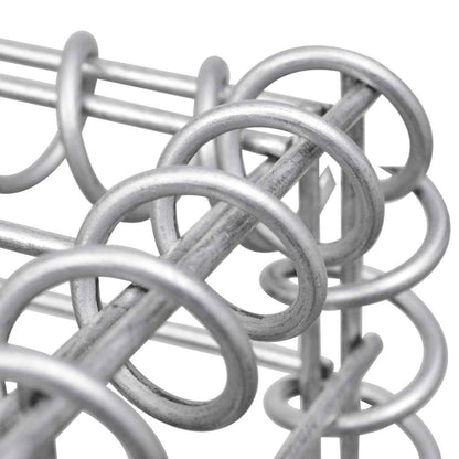 vidaXL Gabion Basket Galvanised Steel 300x30x50 cm 6