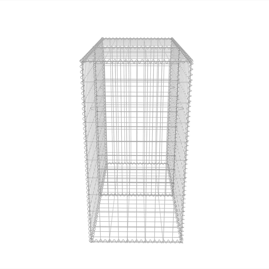 vidaXL Gabion Basket Galvanised Steel 100x50x100 cm 6