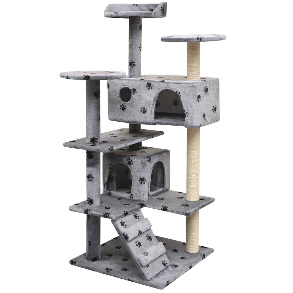 vidaXL Cat Tree with Sisal Scratching Posts 125 cm
