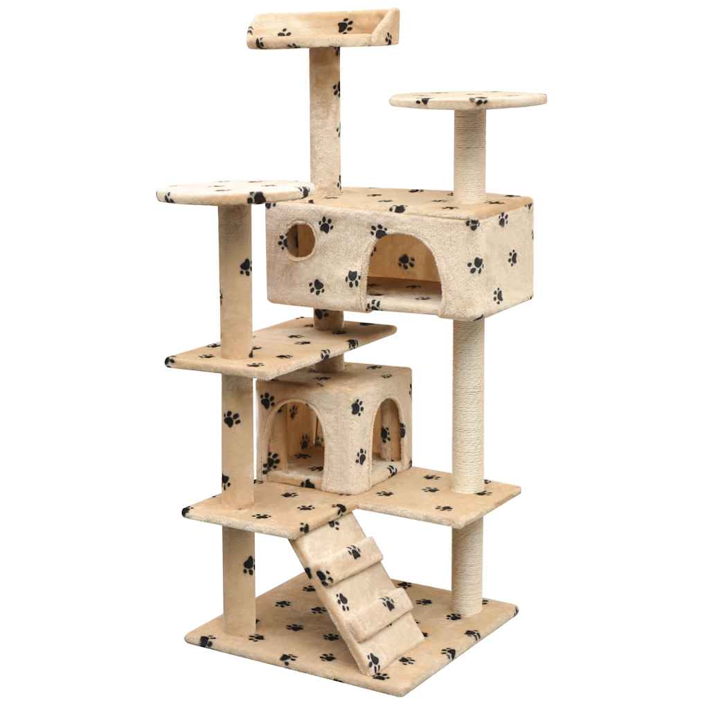 vidaXL Cat Tree with Sisal Scratching Posts 125 cm